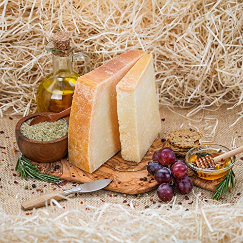 Parmigiano Reggiano Dop Italian Cheese Quarter Wheel Aged 24 Months - Approx. 19 Lb / 8.6 Kg - Overnight Guaranteed #TOP30