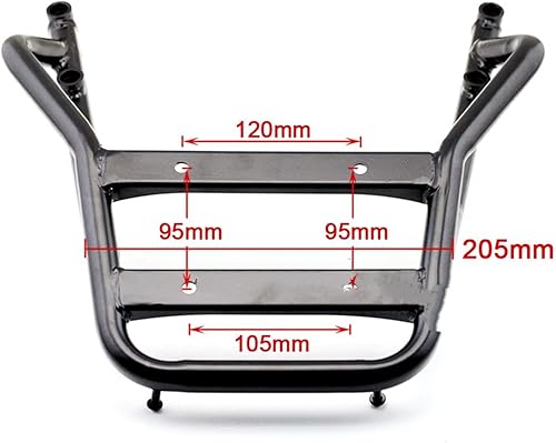 Miniatura 4 de Motorcycle Rear Carrier Cargo Luggage Rack for CB400 for Super for Four for EBL-NC42 2014 2015 2016 2017 2018 2019 2020 Motorcycle Accessories
