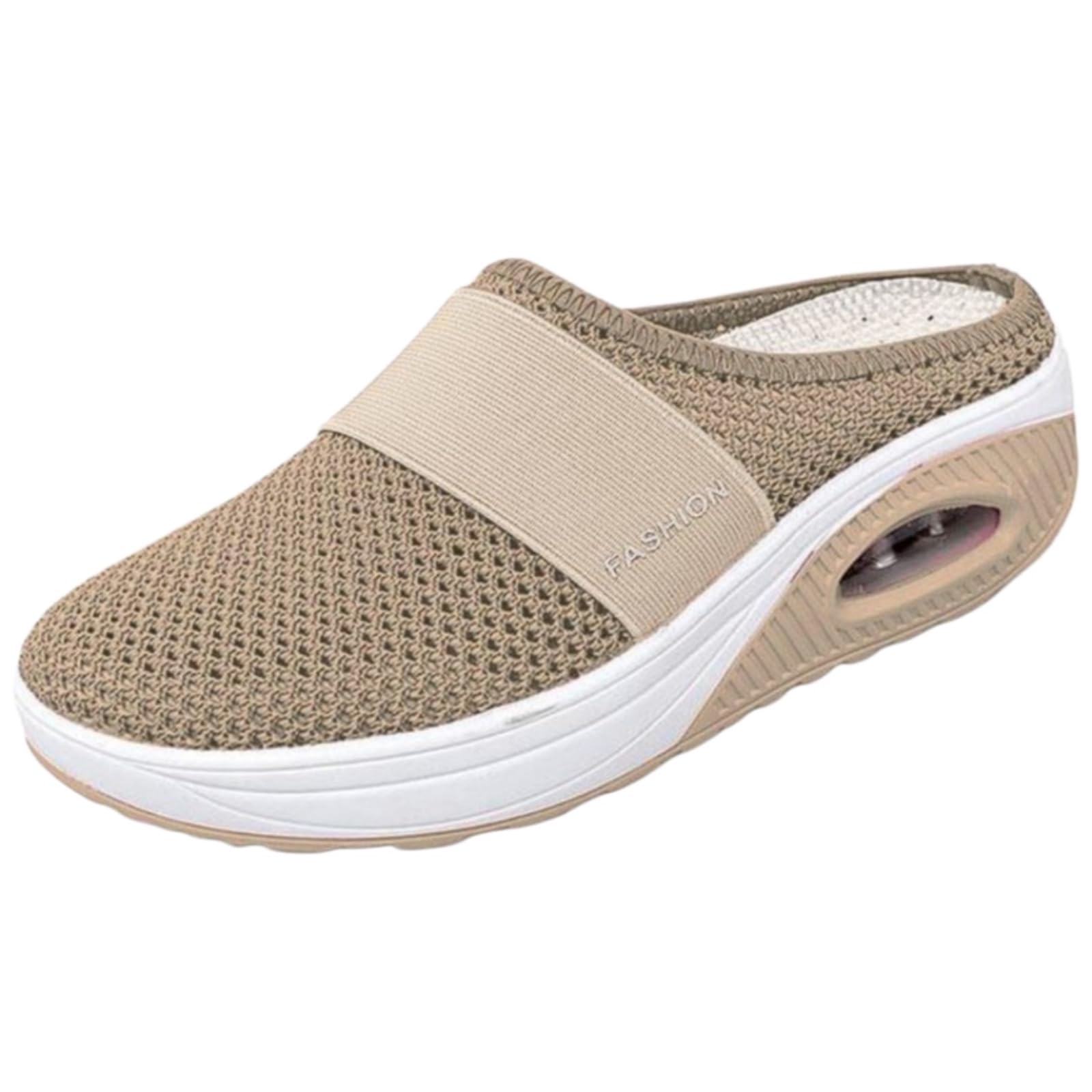 Tongs homme femmes coussin d'air et mules de marche sport