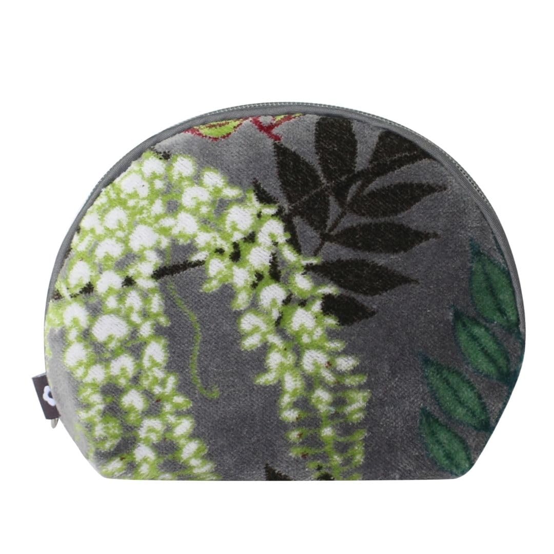 Earth SquaredBotantical Velvet Halfmoon soft handmade Coin Purse/Pouch by Earth Squared (5060968155414)