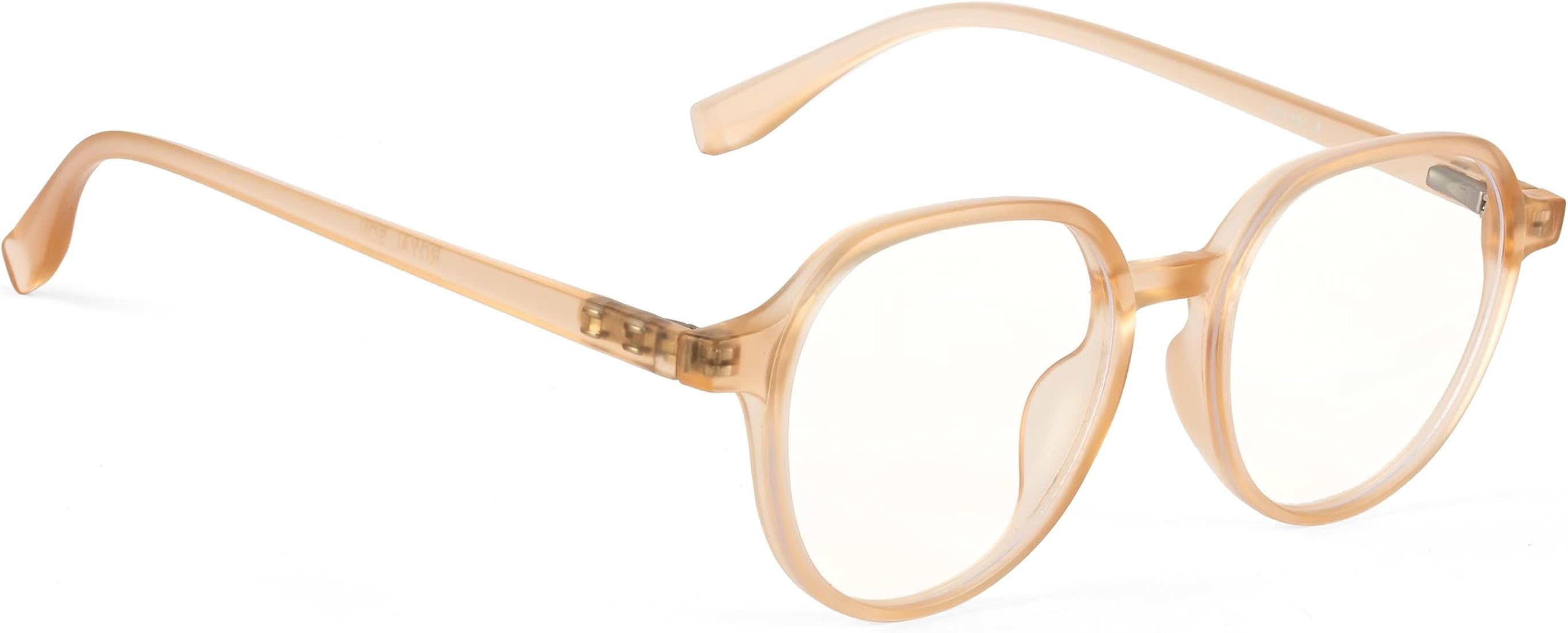 ROYAL SON Round Blue Block Full Rim Men Spectacle Frame