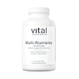 Multi-Nutrients 3|Vegetarian Multivitamin|Citrate/Malate Formula|Without Copper or Iron| Multi Vitamin, Mineral, & Antioxidant Supplement| Gluten, Dairy, Soy Free|Non-GMO|180 Capsules