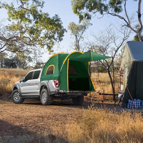 Carpa impermeable para camioneta con toldo para cama 5.5-6.3 FT miniatura 5