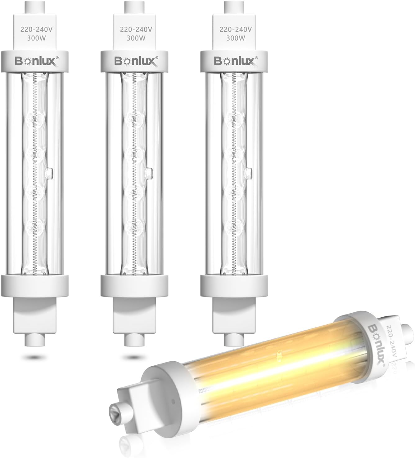 Infra Red R7s Halogen 118mm Clear Jacket Catering 300w 64243011 (300 ...