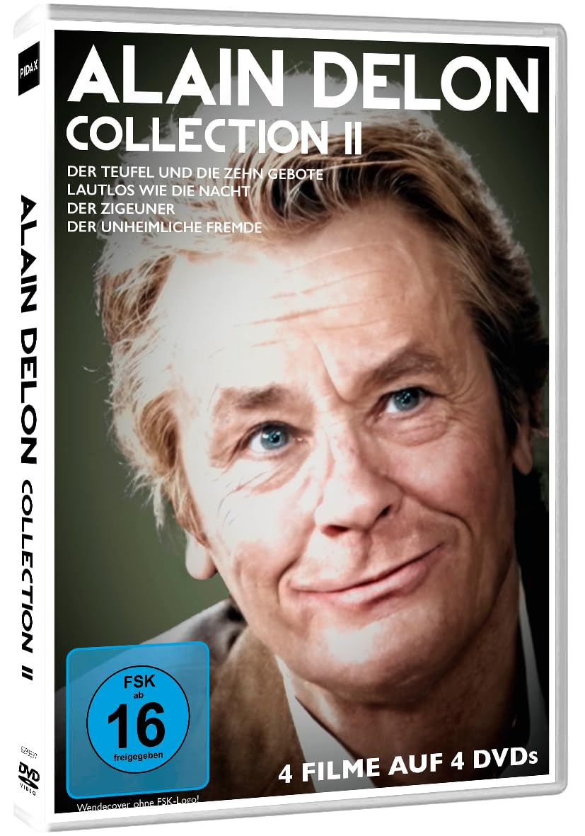 Alain Delon Collection ΙΙ mit 4 Filmen - Die Eleganz und Intensität des französischen Idols - Eine Reise durch die eindrucksvolle Karriere des Filmstars