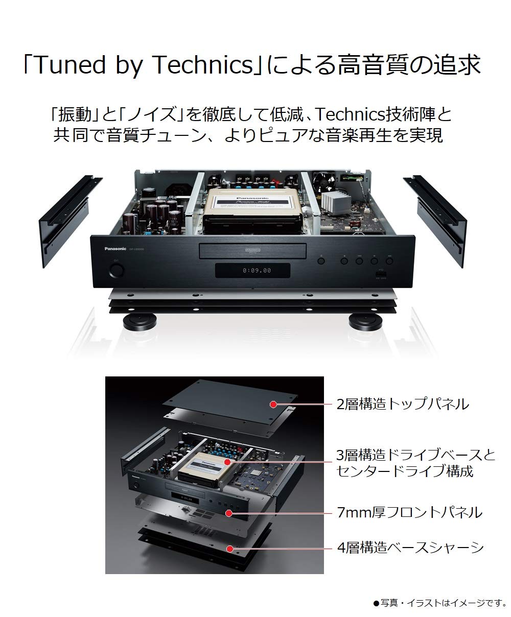 パナソニック Ultra HDブルーレイ DP-UB9000-K 高画質