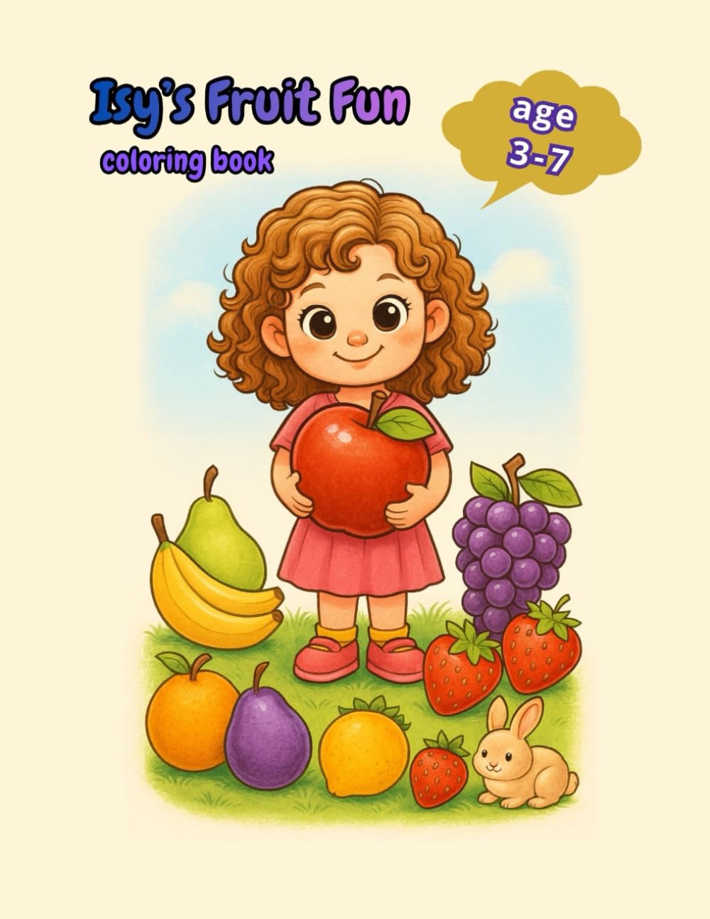 Isy'S Fruit Adventure: Teach Kids Fruits Through Playful Coloring Adventures