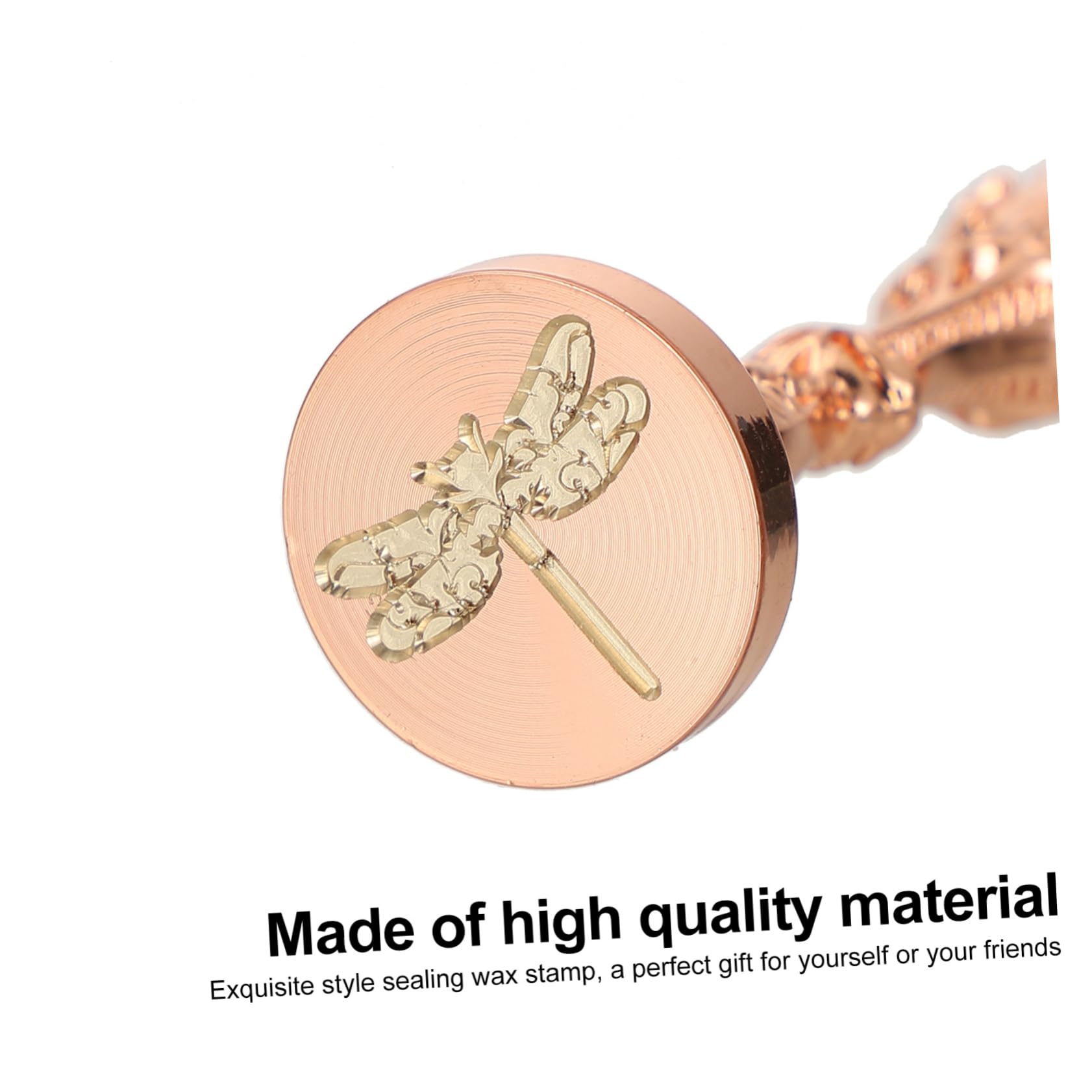 VILLCASE 3stücke Retro Siegelstempel Mit Metallgriff Wachs Siegelstempel Für Einladungen Briefe Scrapbooking Und Dekoration Rosen Pfau-design Für Feste Und Besondere Anlässe