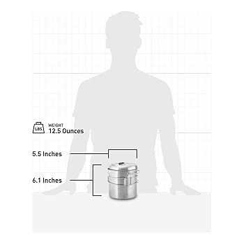 Amazon.com : Solo Stove Pot 1800 Stainless Steel Companion