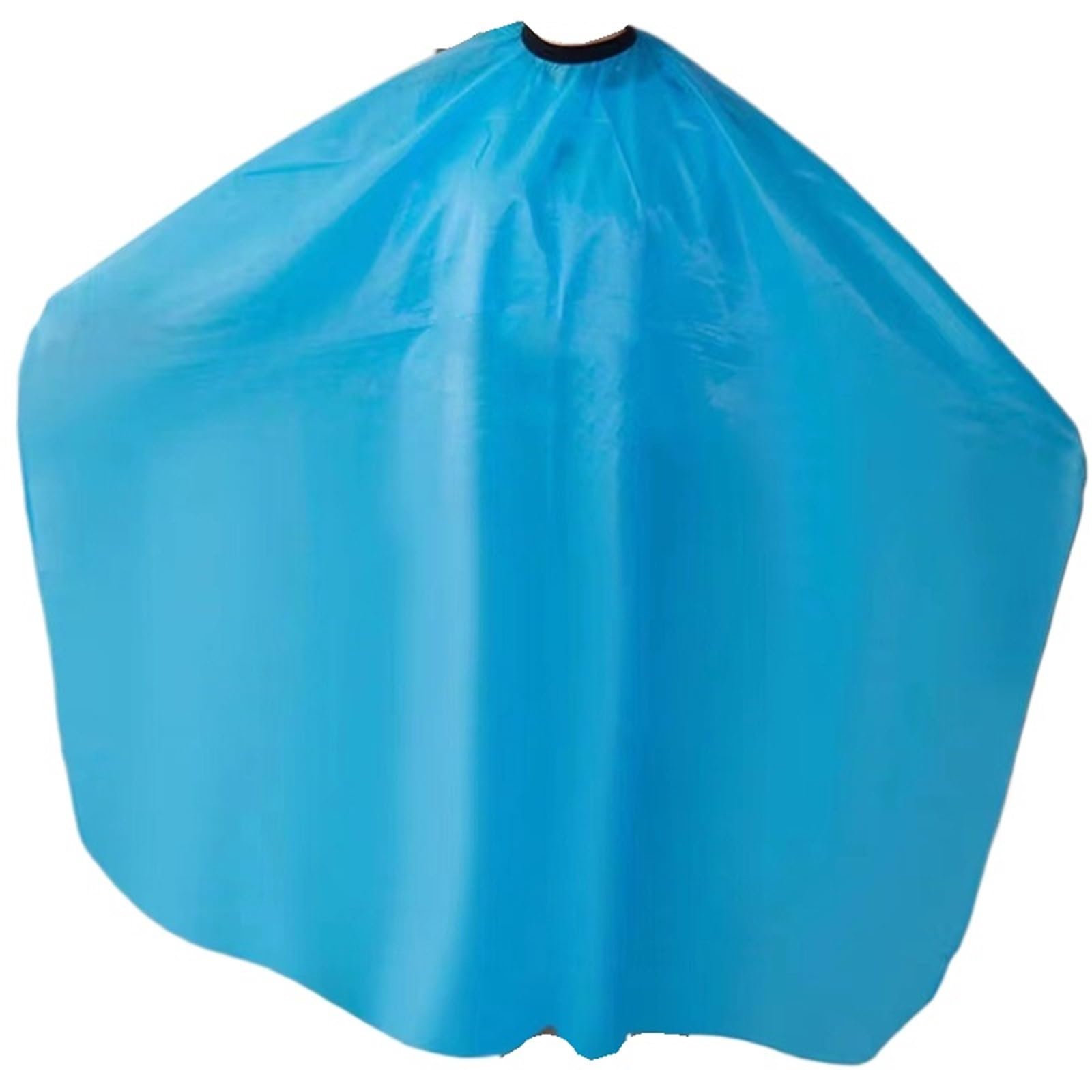 Capa Peluqueria Bata de Corte de Pelo de 140x120cm, Capa for Vestido de barbería, Corte de Pelo, Herramientas de Tela Impermeables, Capa for Vestido de peluquería, Delantal(Blue,5pcs)