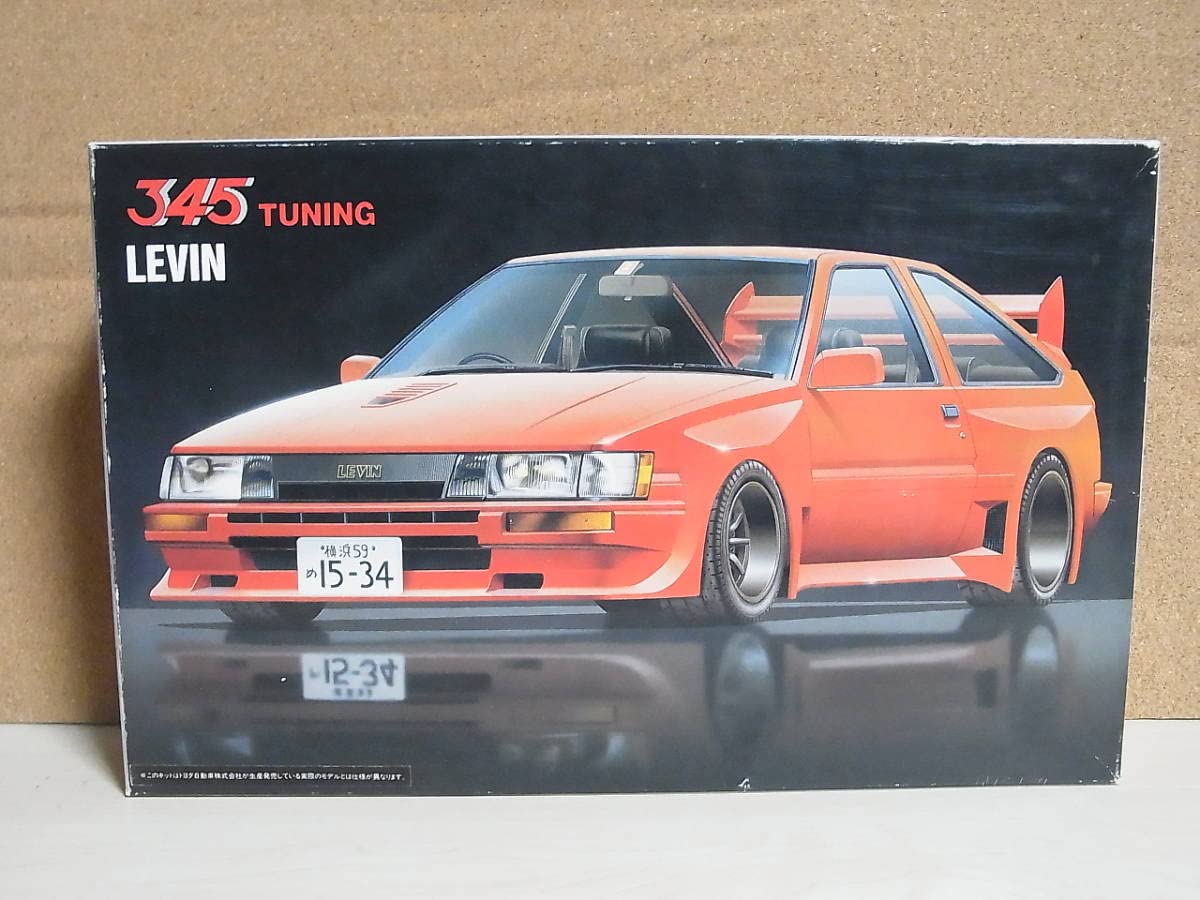 Amazon.co.jp: フジミ 345 TUNIG AE86 レビン LEVIN : おもちゃ