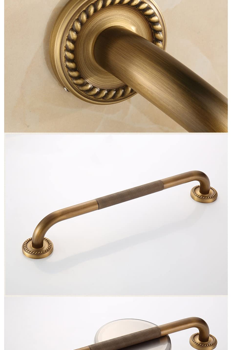 Housewares - Barra de seguridad para baño, baño, bañera, inodoro, ducha, soporte de seguridad, toallero, 30/35/50/52 cm (50 cm)