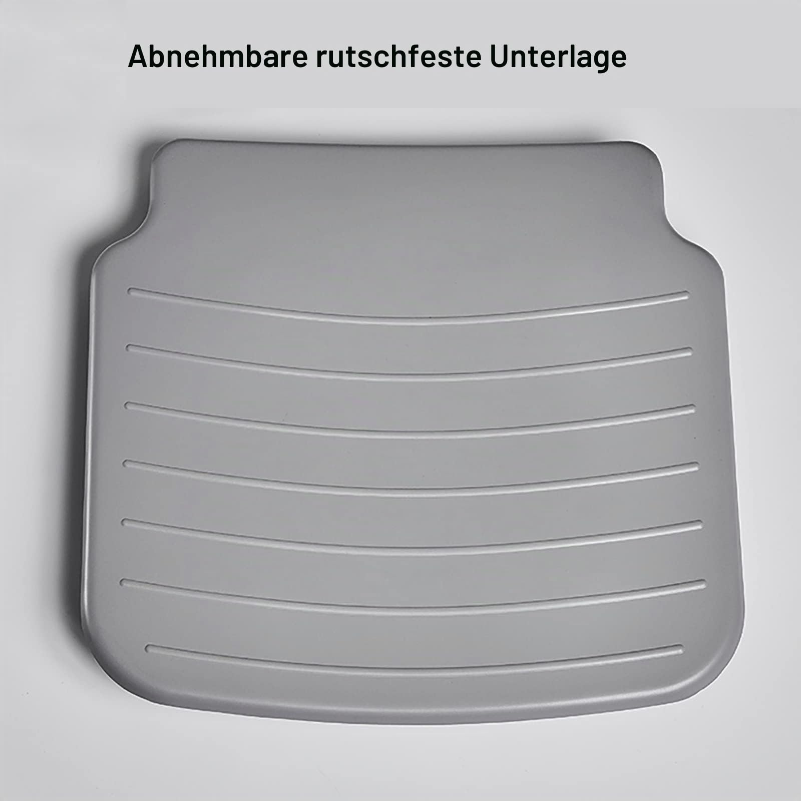 Daten Klappbarer Duschsitz Mit Armlehnen, Wandmontierter Duschbankhocker, Höhenverstellbarer Klappstuhl Mit Stützbein Und Rückenlehne, Belastung 190 Kg (Color : Grey)