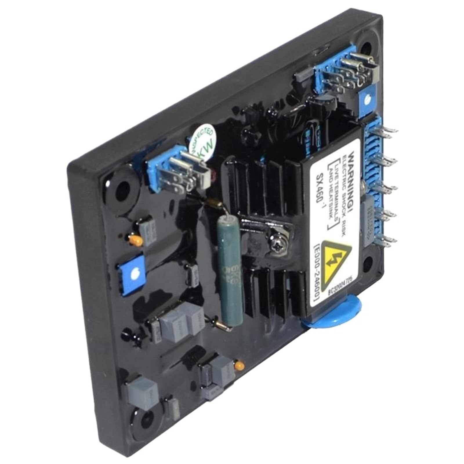 Generador eléctrico sin escobillas con motor diésel, regulador de voltaje automático trifásico AVR SX460, piezas y accesorios