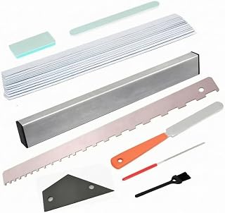 Gralara Guitar Maintenance Kit Versatile Guitar Luthier Setup Tool Kit Professional Notched for Guitarists, Beginners, Workshop, Home Studio