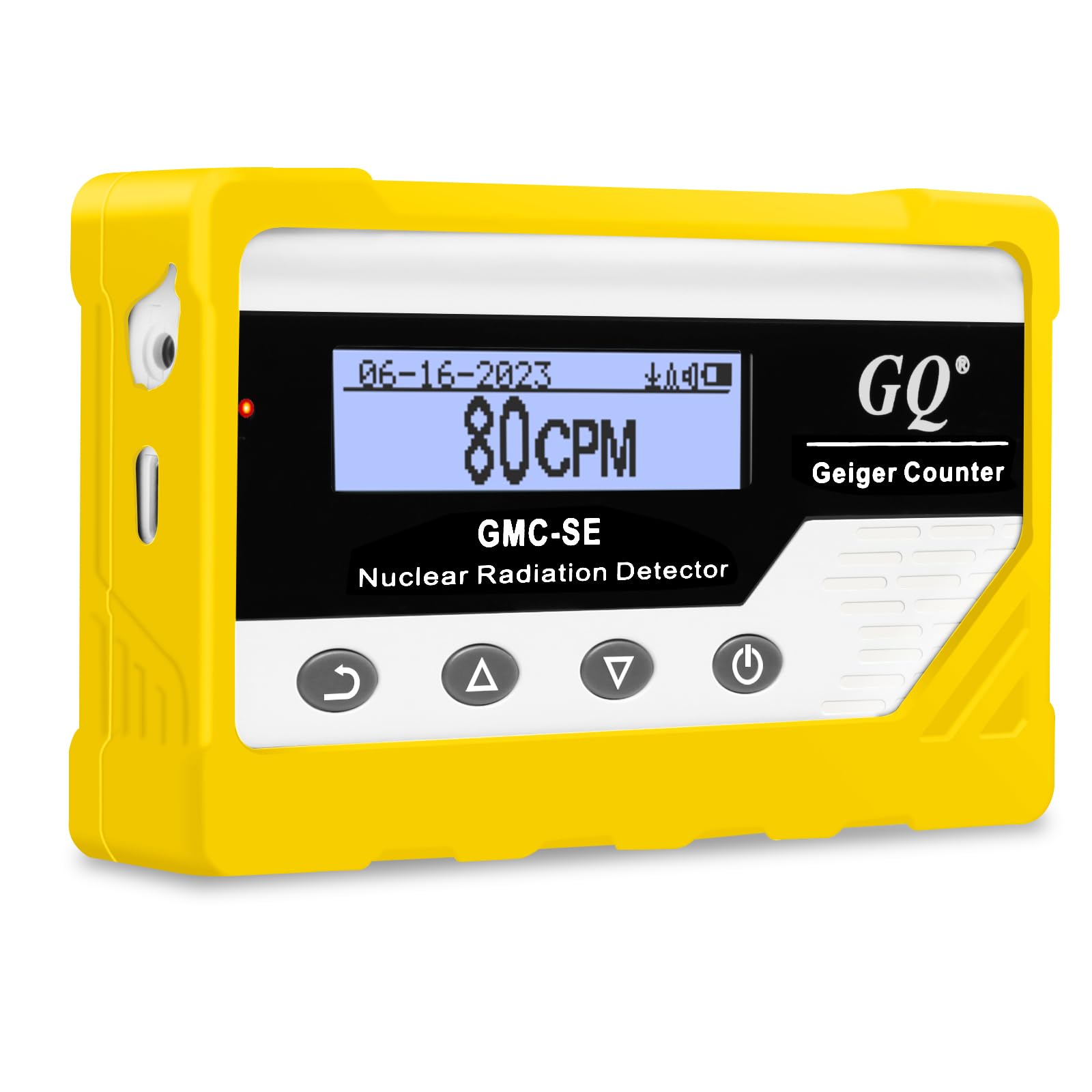 GQ GMC-SE Geiger Counter Radiation Detector Beta Gamma X-ray Portable Radiation Monitor Meter Digital Nuclear Radiation Dosimeter, Automatic Data