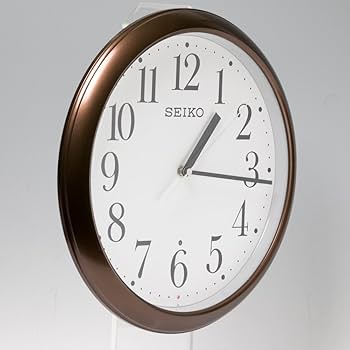 2個セットです。セイコー電波掛時計 セイコー 常時点灯電波掛時計 | イオンスタイルオンライン 衣料