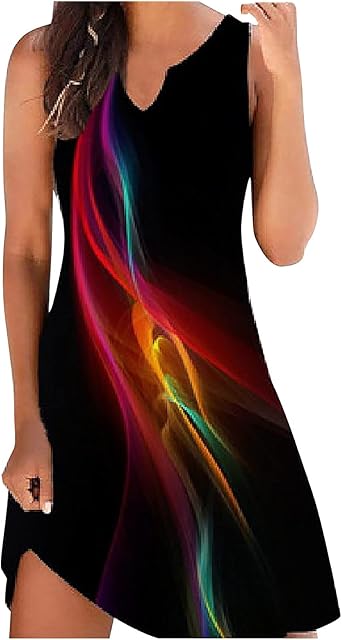 AMhomely Party Elegant Women's Casual Sleeveless O-Neck Ladies Hollow Out Slim Mini Dress UK Size Promotion Sale