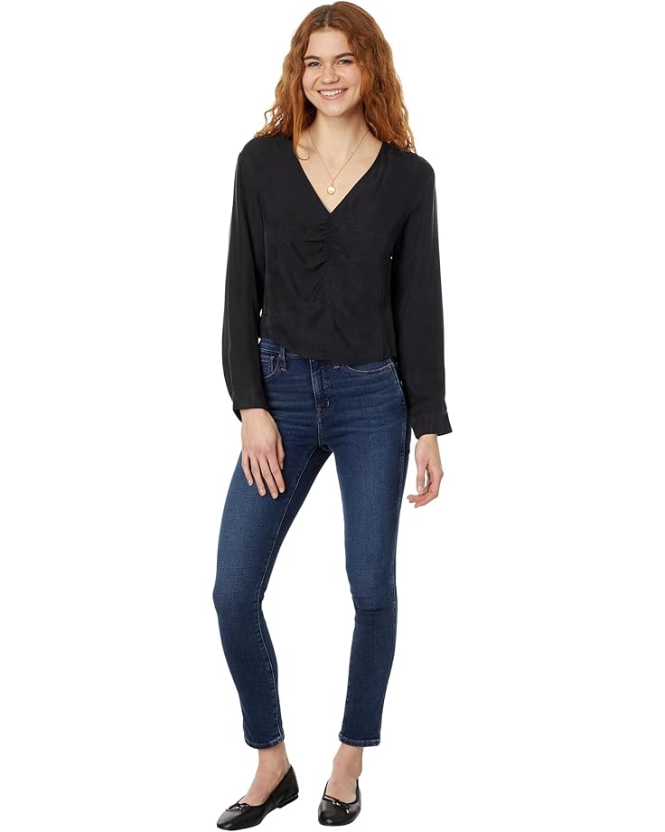 Madewell Brushed Ruched-Front Top - #4 of 4