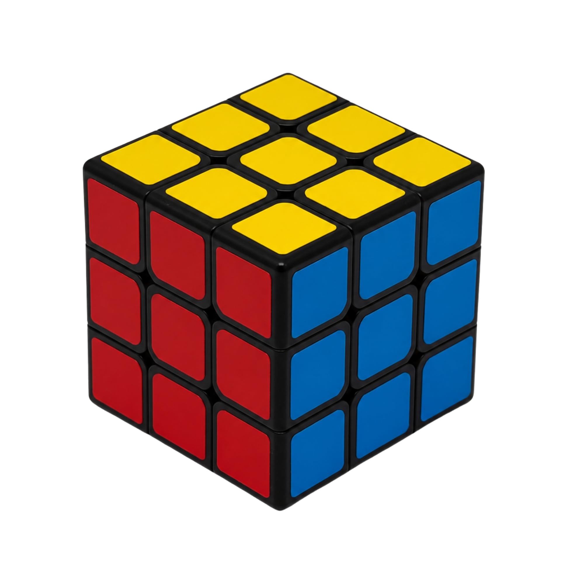 Classic Magic Cube Puzzle, 5.5cm Traditional Brain Teaser, Solid Colour Design, Fidget & Travel Toy, Gift for Kids, Teens & Adults, Birthday, Christmas Party Favour