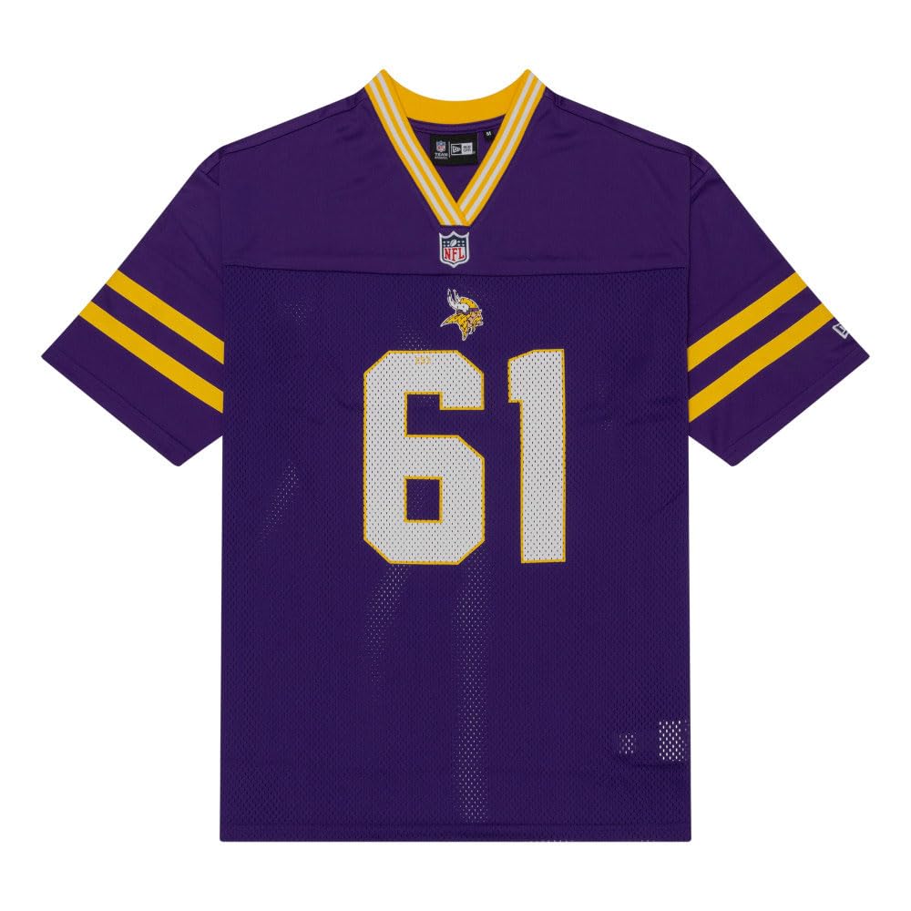 New Era Men's Violet Jersey Minnesota Vikings Nos Nfl