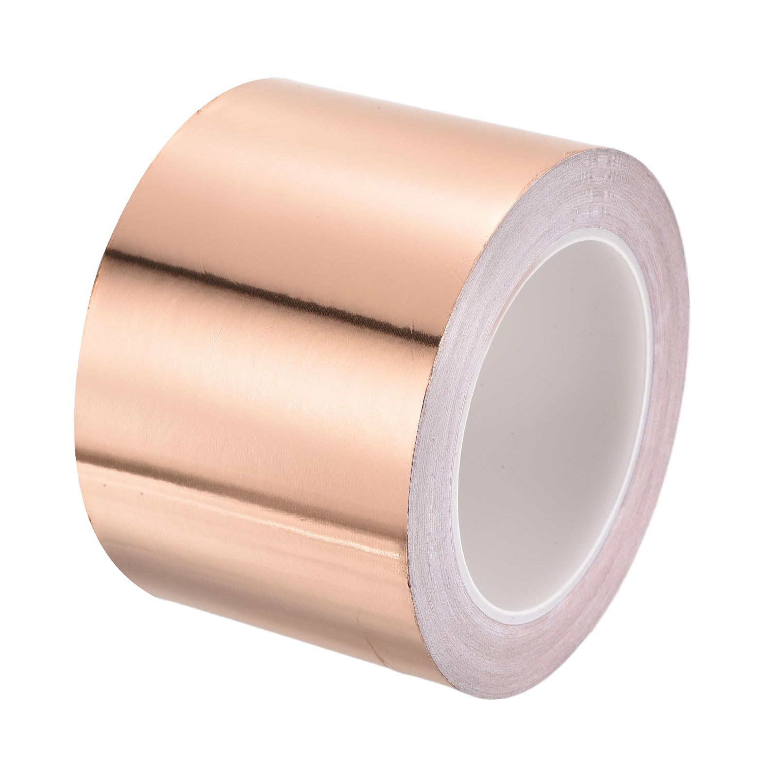 PATIKIL Nastro In Rame 3.15 Pollici x 27 Iarde Spessore 0.05 Nastro In Rame Monofacciale Adesivo Conduttivo Schermatura EMI Per Elettronica, Circuiti, Messa A Terra