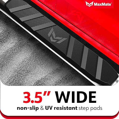 MaxMate estribos ovalados 3.5" para Dodge Ram 1500 miniatura 5
