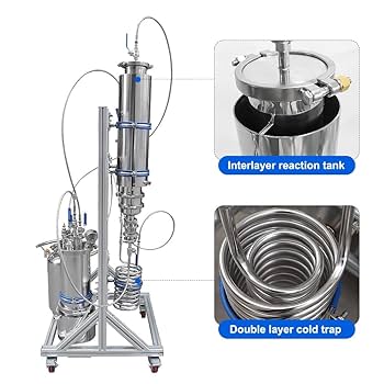 HNZXIB Stainless Steel Vacuum Chamber 2LB Closed Loop