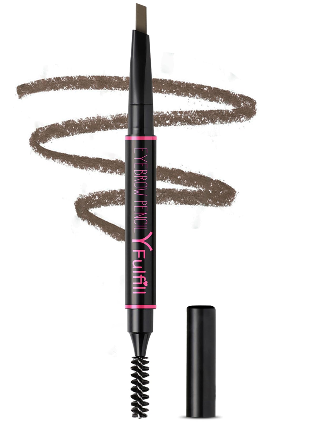 Yfulfill Ash Brown Eyebrow Pencils for Older Women & Cool-Toned Hair