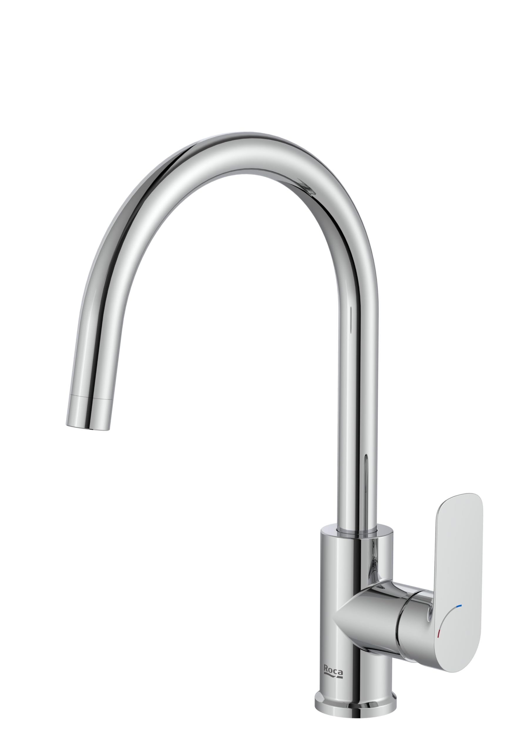 Roca A5A846EC00 Mezclador Cocina Caño U, Coleccion Cala, Cromado