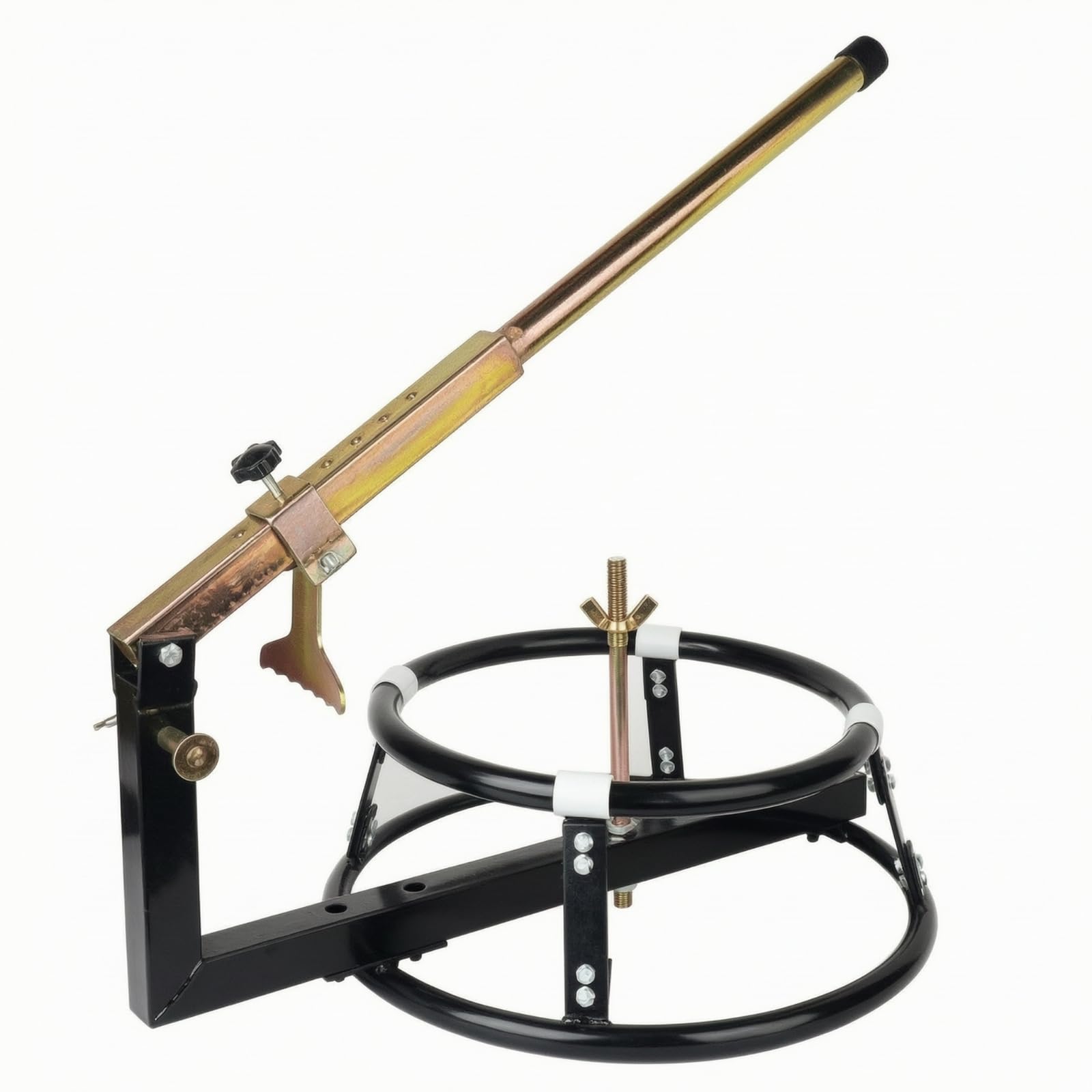 Smontagomme Manuale Stabile Struttura in Metallo Resisn, Professionale, Attrezzo, per Officina, Motociclisti, Meccanici