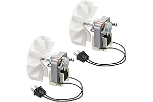 2 Pieces Bathroom Vent Exhaust Fan Motor Replacement for Nutone Broan 50CFM 120V