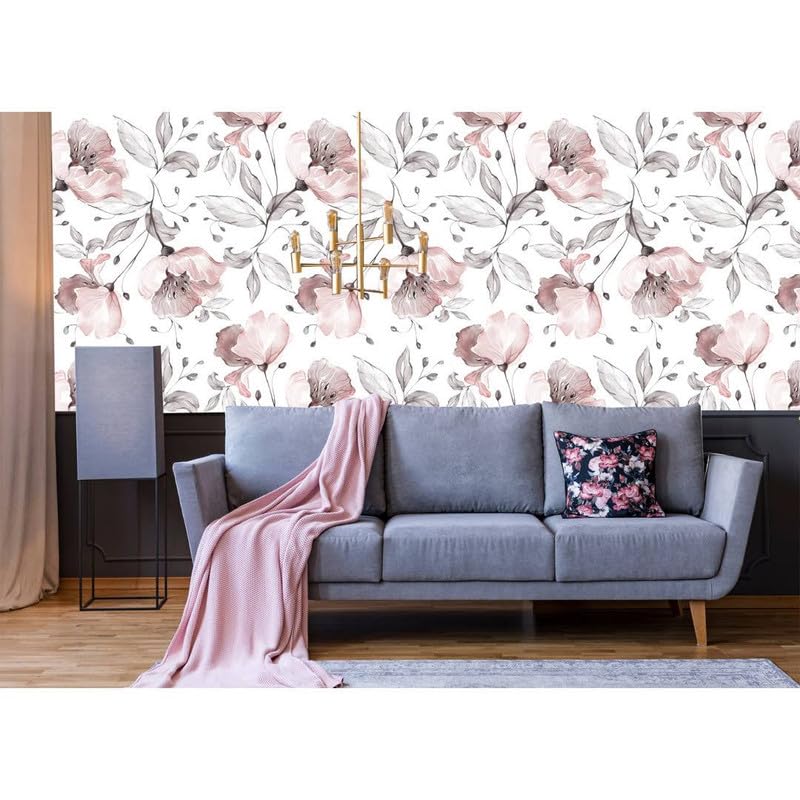AARUDHRA SHOPEE Prodecals Red Petunia Self-Adhesive Wallpaper for Living Room Kitchen Bed Room Hall Peel and Stick Wallpaper - 9 Sqft Approx.. (B0D9QCX6DW) Amazon Price History, Amazon Price Tracker