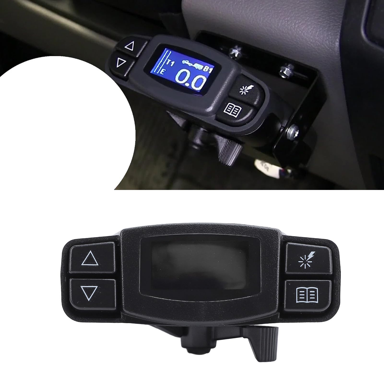 Módulo de Control de Freno de Remolque P3 Electric 90195 Pantalla LCD de 1 a 4 Ejes para