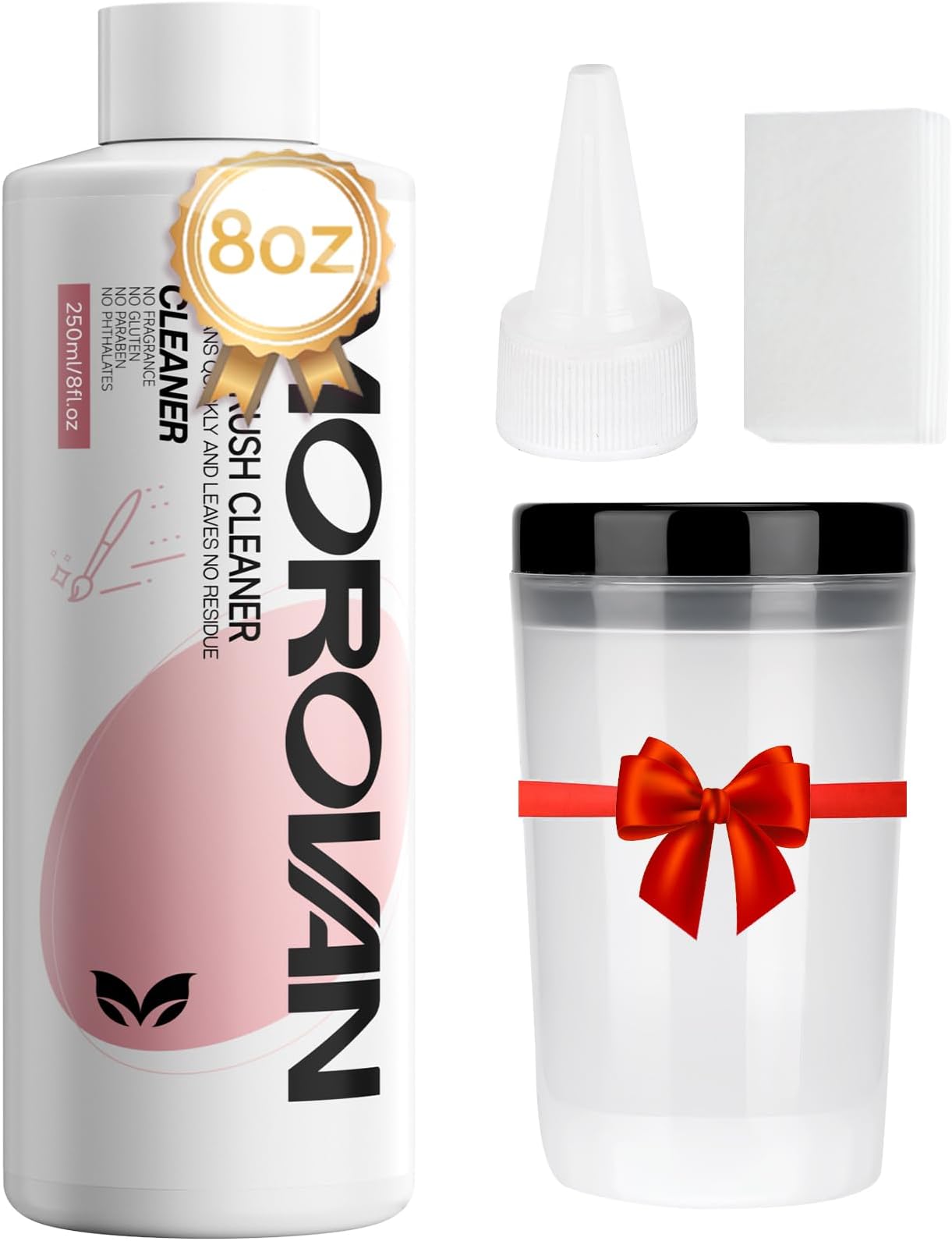 Fantasy Nails Organic Nails Brush Cleaner 4oz liquid