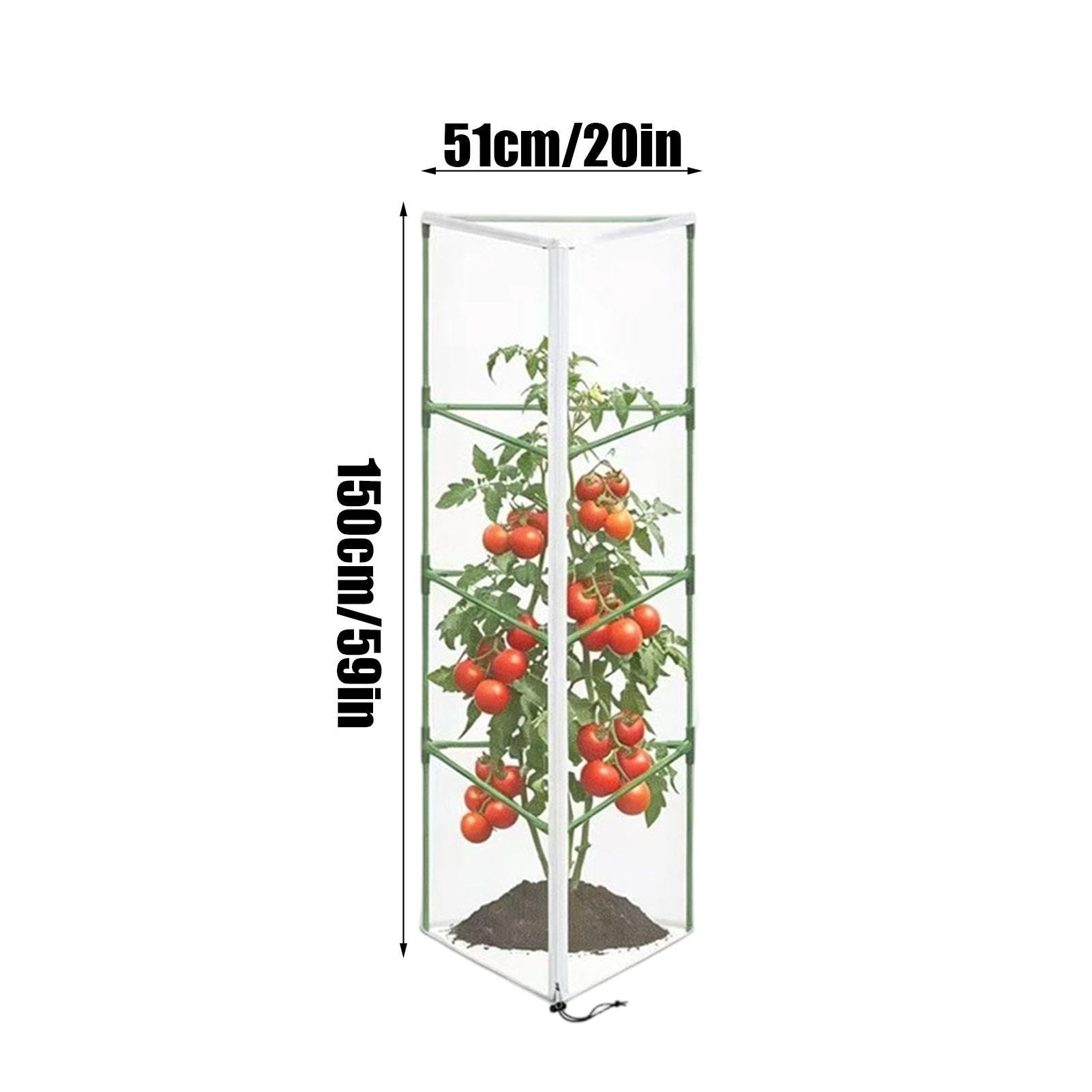 Red Protectora para Plantas Barrera Protectora con Cremallera para Animales | Cubierta Red para Jaula Tomate y Enrejado Verduras Flores Guisantes Pepinos Árboles Frutales Arbustos de Bay