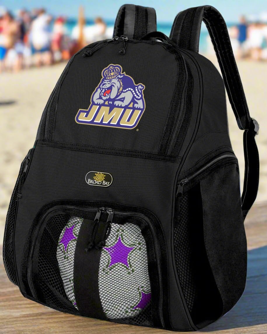Broad Bay James Madison University Soccer Backpack or JMU Volleyball Bag