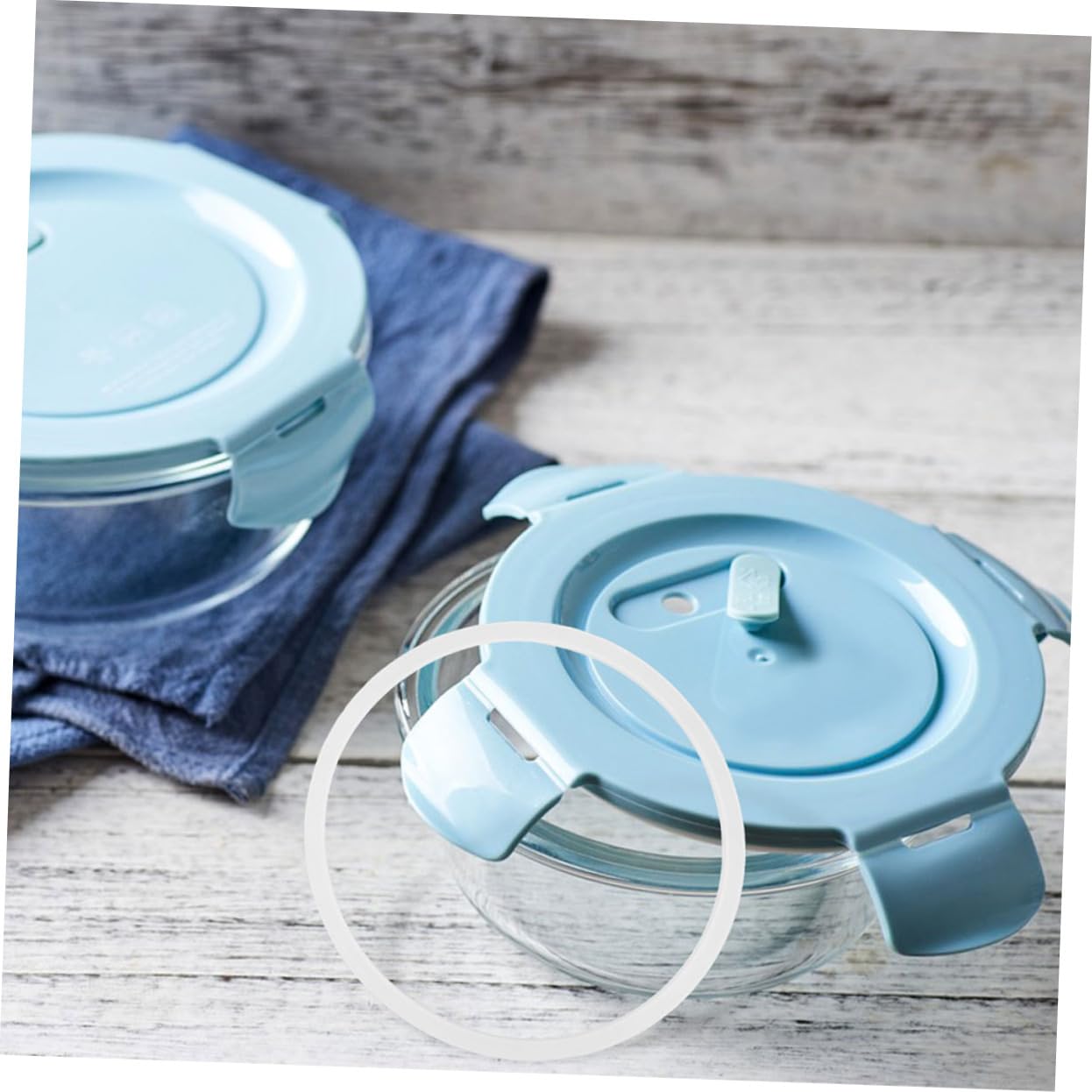 DECORNIJIA Dichtungsringe 2er Set - Silikon Für Isolierbrotdosen