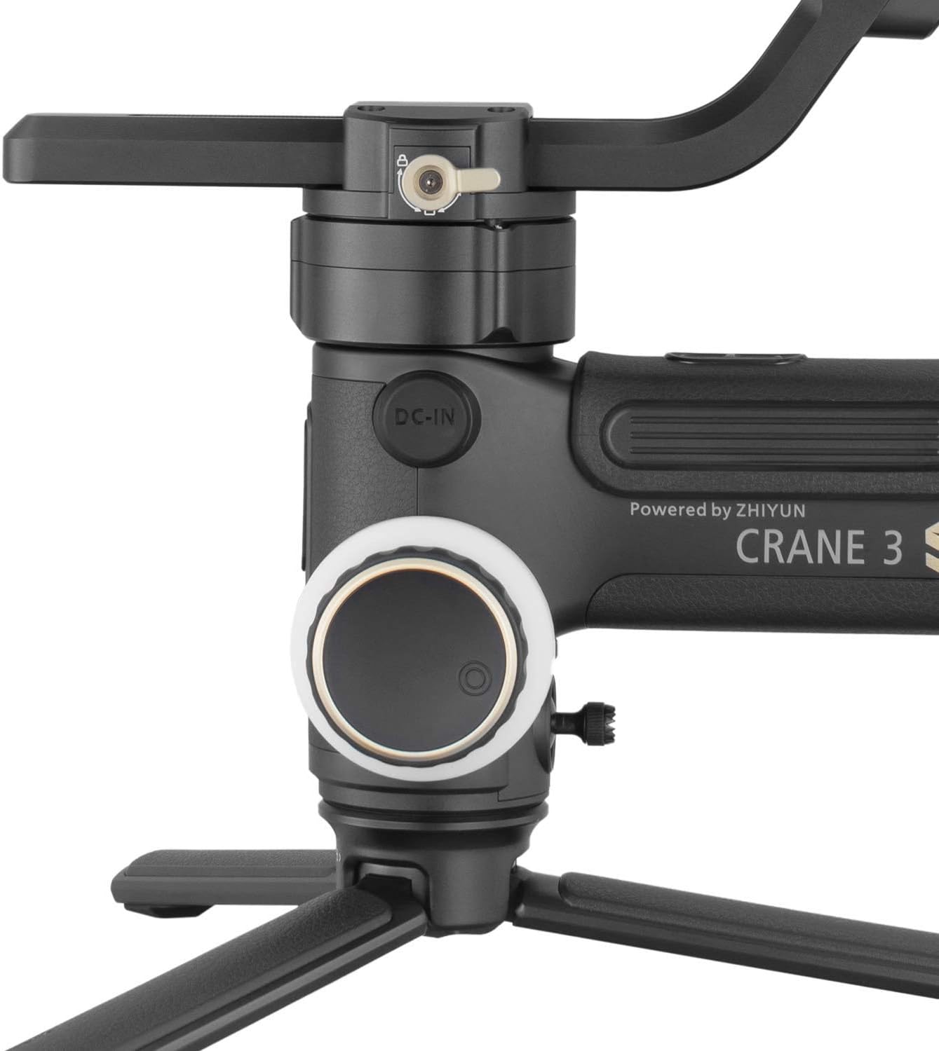 Detailed View of ZHIYUN Crane 3S Gimbal with EasySling Handle