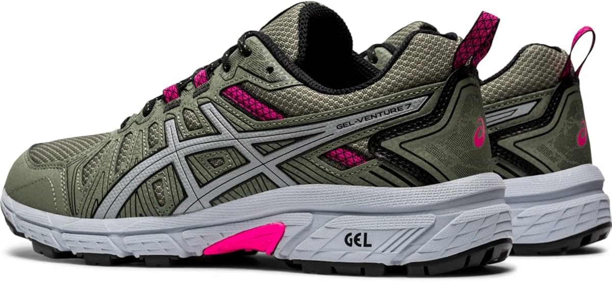 ASICS Women's Gel-Venture 7 Running Shoes 7.5 Mantle Green/Piedmont Grey