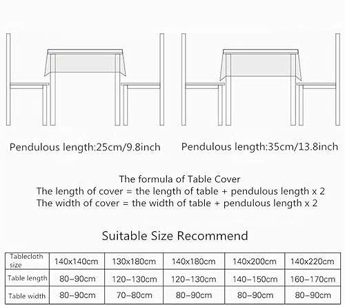 Miniatura 4 de LeLehome Elome Mantel oblongo de 55 x 79 pulgadas con diseño de girasoles bohemios, mantel vintage de flores de algodón y lino con encaje para cena,