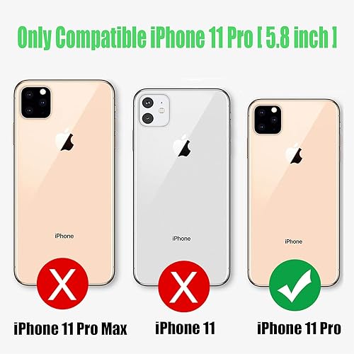 Miniatura 2 de Funda de batería para iPhone 11 Pro, 7000 mAh, delgada, portátil, recargable, funda de carga compatible con iPhone 11 Pro (5.8 pulgadas) Funda de