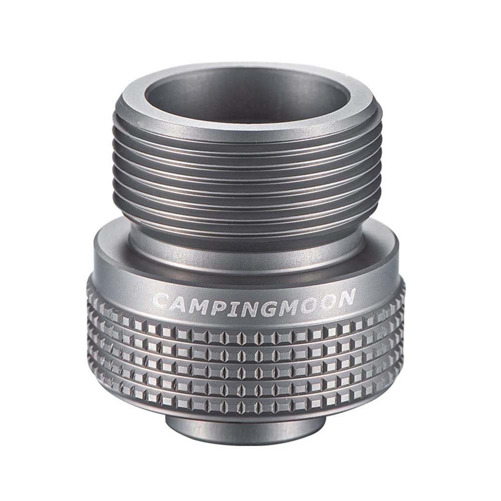 camping moon Propane Furnace Conversion Alpine Adapter Gas Tank Converter Aluminum Alloy Converter Propane Interface Accessories Z20