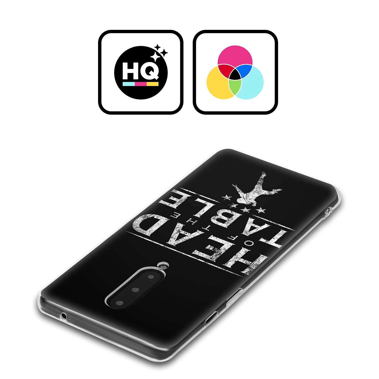 Head Case Designs Officially Licensed WWE Head of The Table R. Reigns Graphics Soft Gel Case Compatible with OnePlus 11 5G