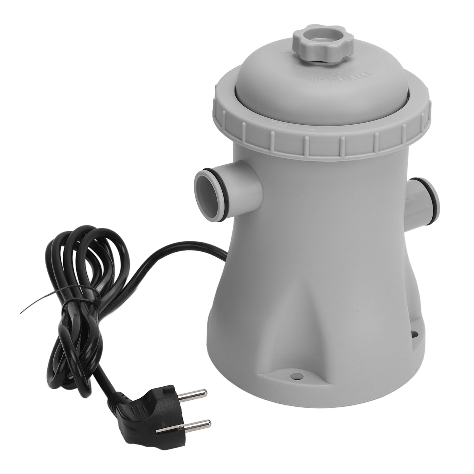 Bomba de Filtro de Piscina, Bomba de Piscina de Cartucho Eléctrico de 330 Gph con Cartucho de Filtro GFCI y Accesorios de Manguera para Piscinas (EU enchufe 220V)