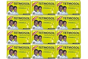 Tetmosol 85g Citronella Medicated Soap, Pack of 12