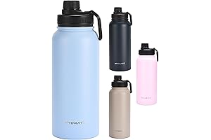 Hydrate - Insulated Stainless Steel 34 oz Water Bottle