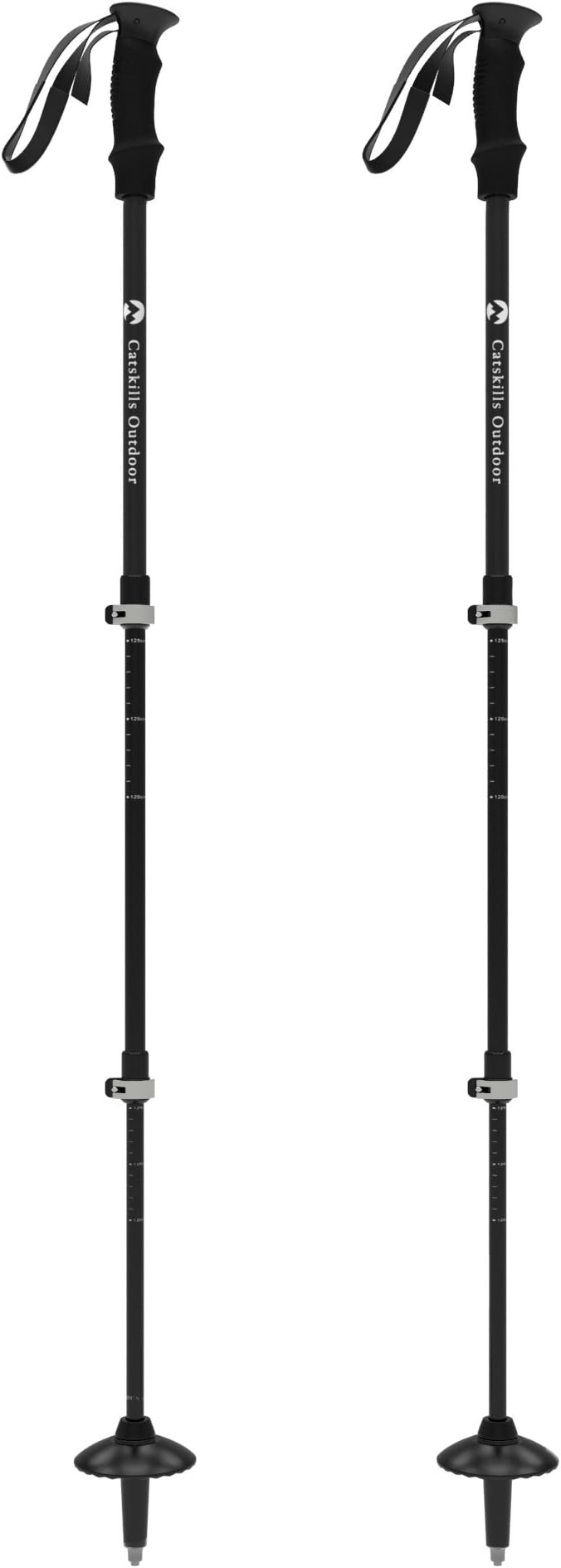 Trekking Poles for Hiking from Pair of 2 Walking Staffs for Men & Women. Strong 7075 Collapsible Shaft. Quick Lock System. Hike Poles Made for Walkers, by Walkers