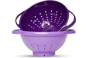 Crisp Mini Colander Berry Baskets (2 Pack)