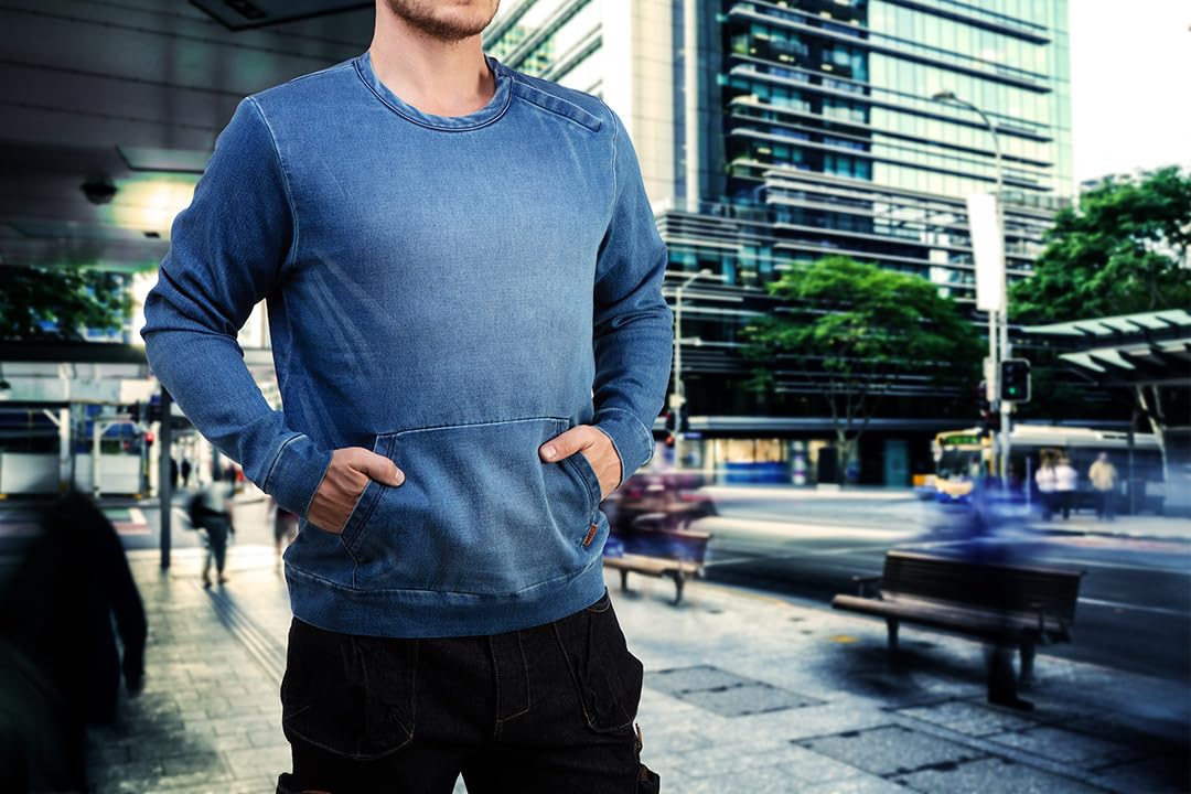 NEO TOOLS Set mit Arbeitsschutzkleidung für Männer, Größe S-3XL, Sweatshirt | T-Shirt, Hose